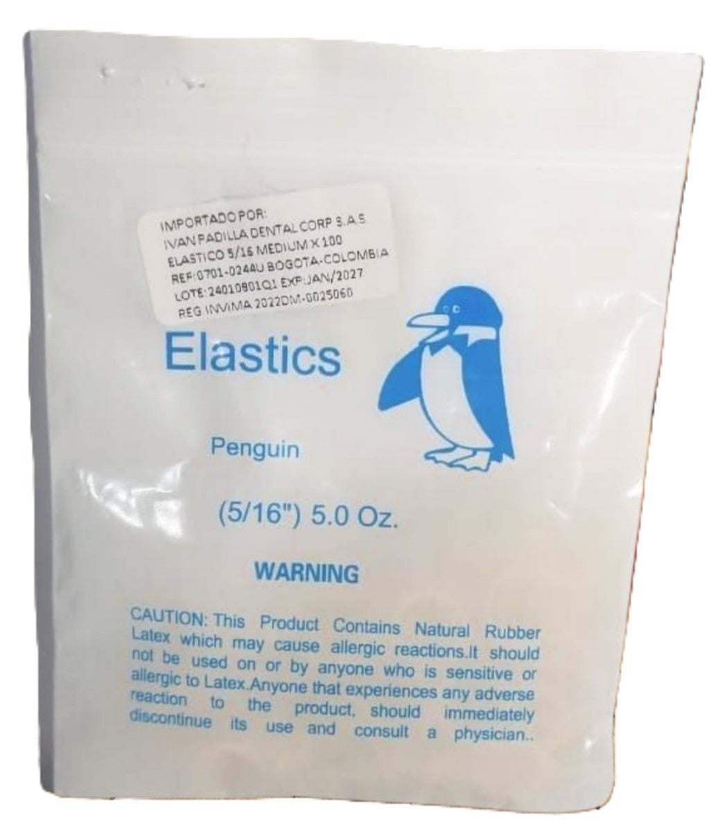 ELASTICO INTRAORAL MEDIUM 5/16-5ONZ*100UND REF: 1099