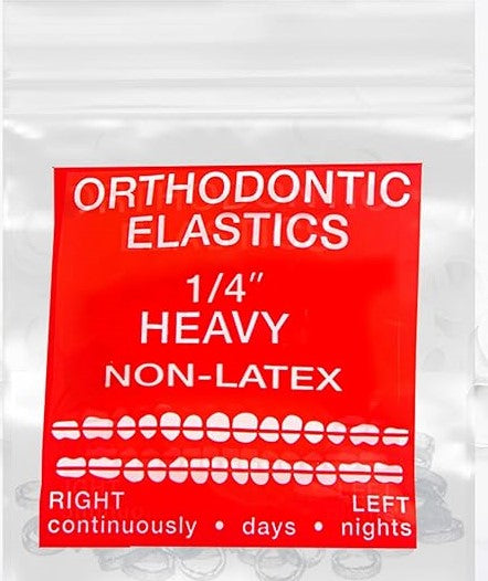 ELASTICO INTRAORAL HEAVY 1/14 6ONZ*100UND REF: 1100