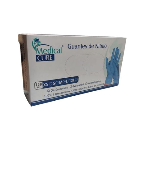 GUANTES NITRILO M AZUL SH REF: 1126