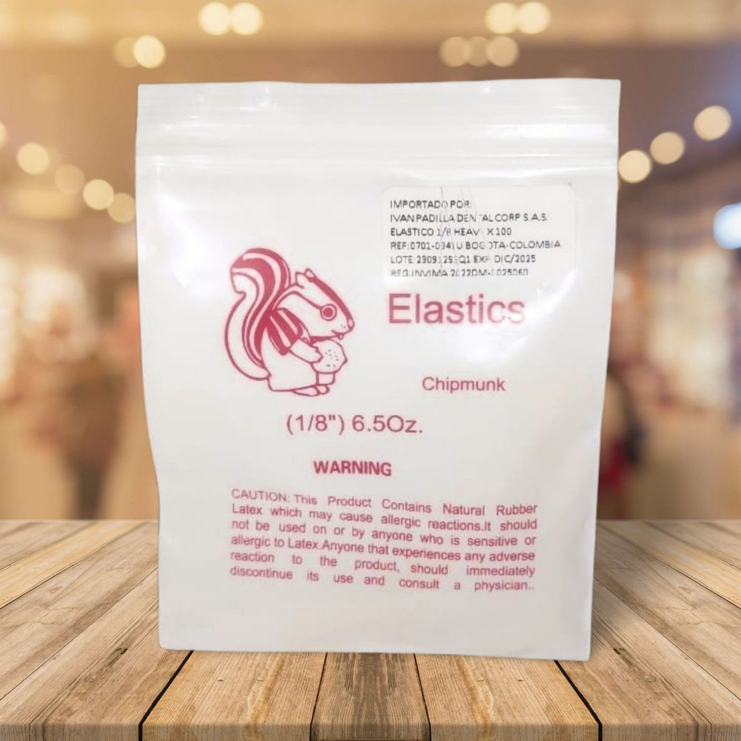 ELASTICO INTRAORAL MEDIUM 1/8-5NZ*100UND REF: 1097