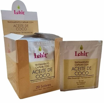 LEHIT TRATAMIENTO ACEITE DE COCO 30G REF: 1419