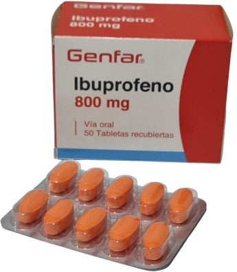 IBUPROFENO GENFAR 50TB REF: 1452