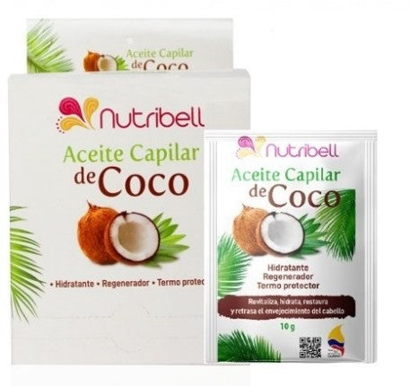 NUTRIBELL TRATAMIENTO ACEITE DE COCO 10G REF: 1461