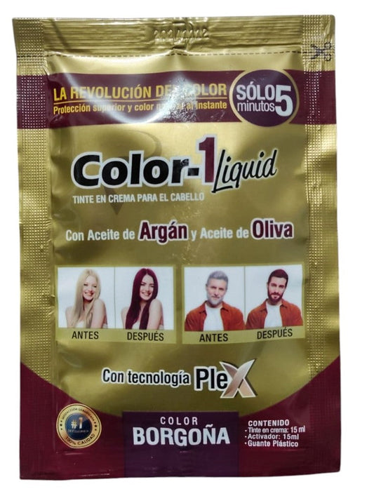 COLOR-1 LIQUID BORGOÑA REF: 1464