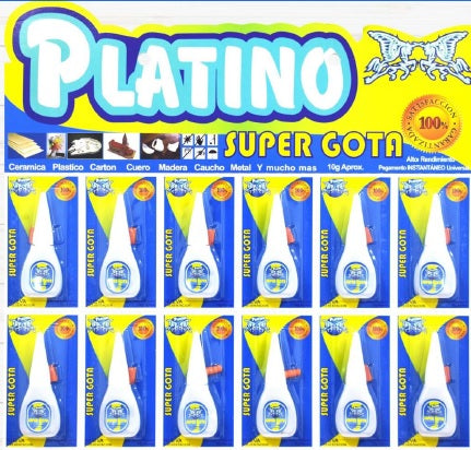 PEGANTE GLUE PLATINO 10G X 12 UND REF : 1470