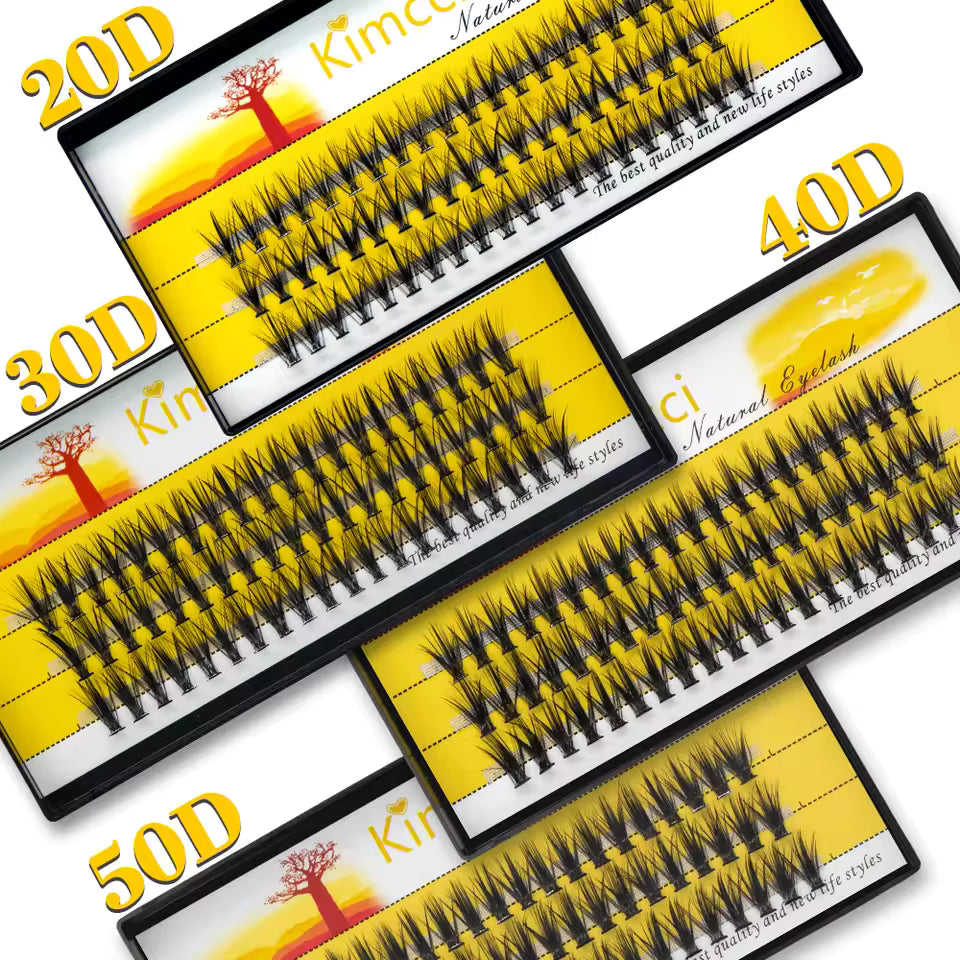 PESTAÑA EFECTO RUSO 8MM (0.07) NESURA EYELASH REF :1475
