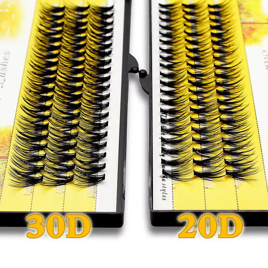 PESTAÑAS EFECTO RUSO 12MM NESURA EYELASH REF 1477